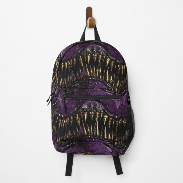 Item preview, Creepy Vampire Golden Fangs Purple Halloween Pattern designed and sold by Sturdust.