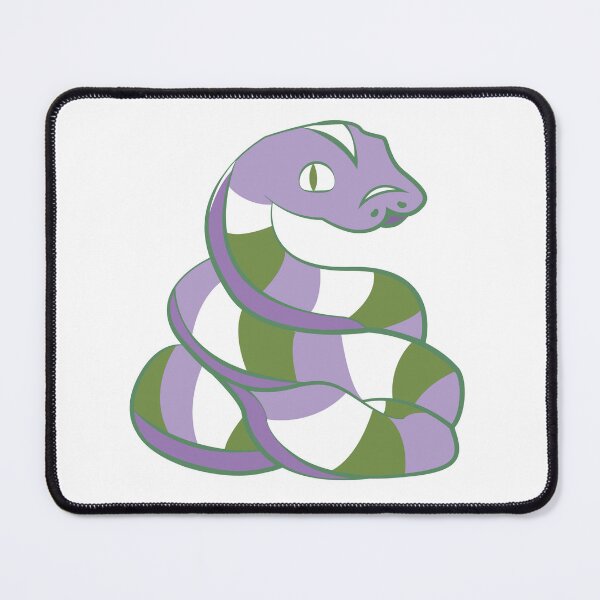 Item preview, Gender Queer Pride Snake designed and sold by bitethefox.