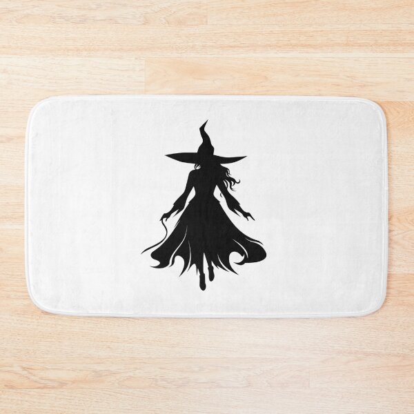 Item preview, Witch in black and white - shadow Halloween designed and sold by Tomioka-Art.