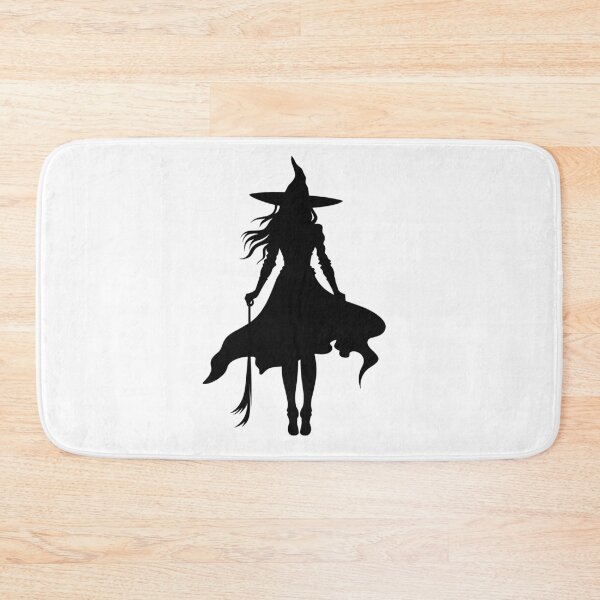 Item preview, Witch in black and white - shadow Halloween designed and sold by Tomioka-Art.