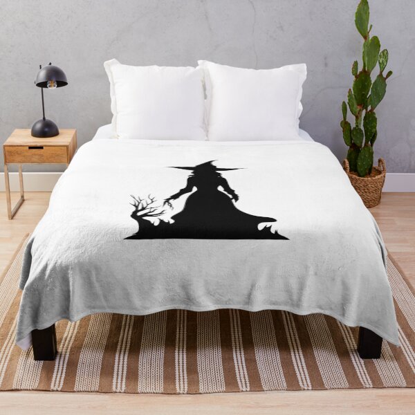 Item preview, Witch in black and white - shadow Halloween designed and sold by Tomioka-Art.