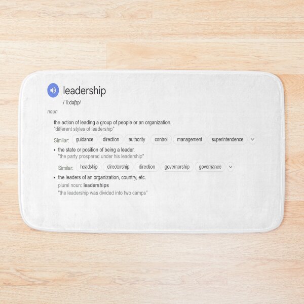 Item preview, What is leadership meaning or definition? designed and sold by santoshputhran.