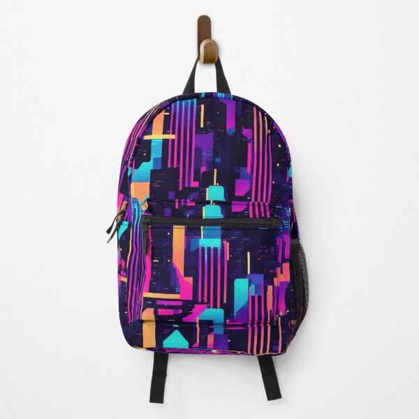 Item preview, Cityscape at night, neon lights designed and sold by CoolPixels.