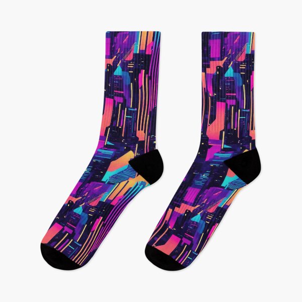 Item preview, Cityscape at night, neon lights designed and sold by CoolPixels.