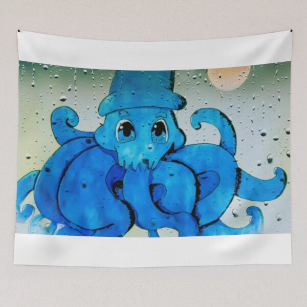 Item preview, Octopus in the rain designed and sold by Mark-E-Adams.