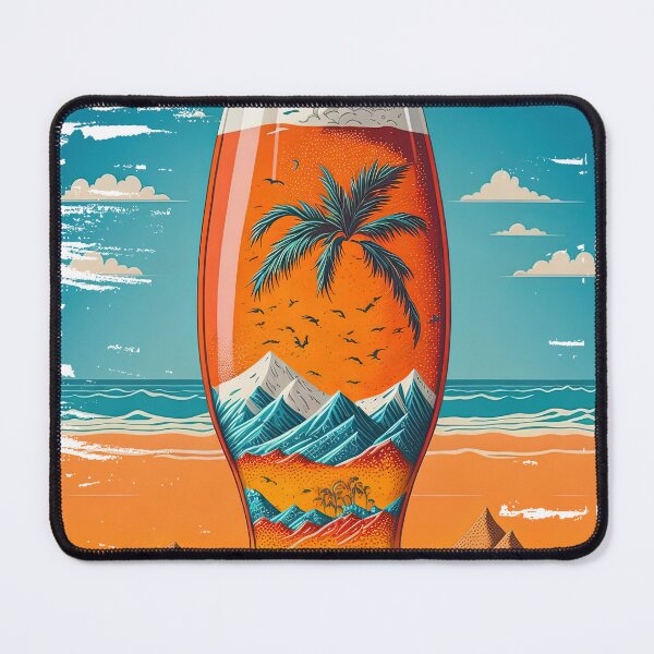 Item preview, A big glass of beer that I can't drink until I'm full. designed and sold by Natcharee.