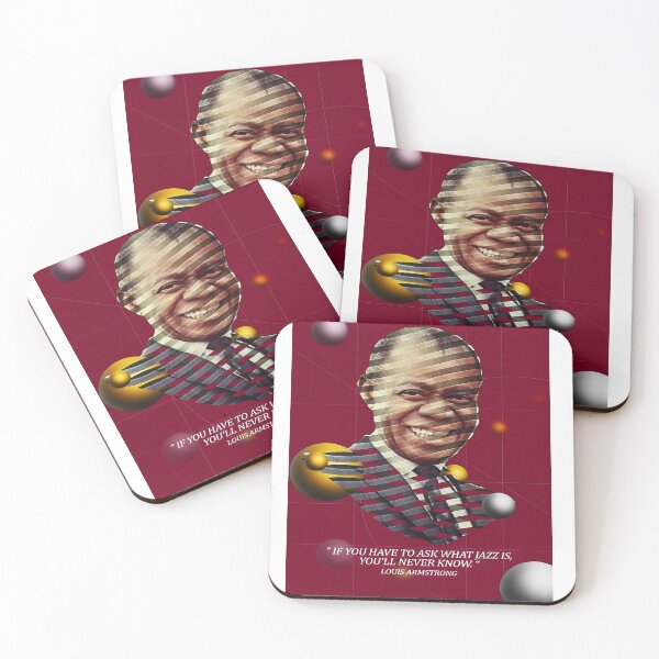 Item preview, Louis Armstrong If You Have To Ask What Jazz Is, You 'll Never Know designed and sold by Sylvanny.