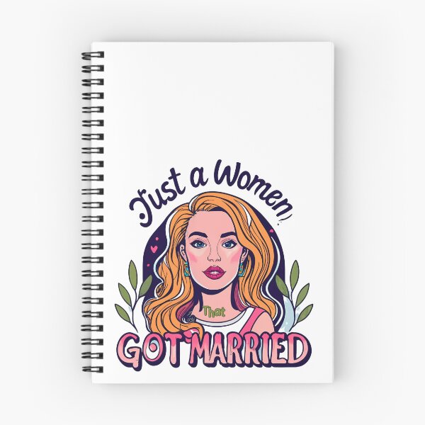 Item preview, word " Just Married " Sticker Art designed and sold by sfwArt.