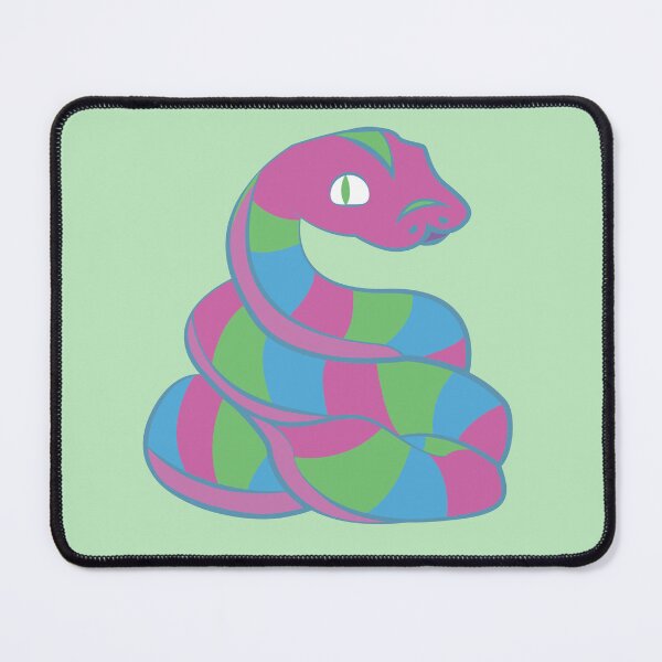 Item preview, Polysexual Pride Snake designed and sold by bitethefox.