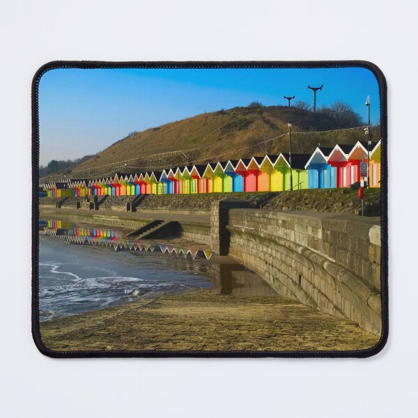 Item preview, Dawn At Scarborough Beach Huts designed and sold by Alisonchambers2.