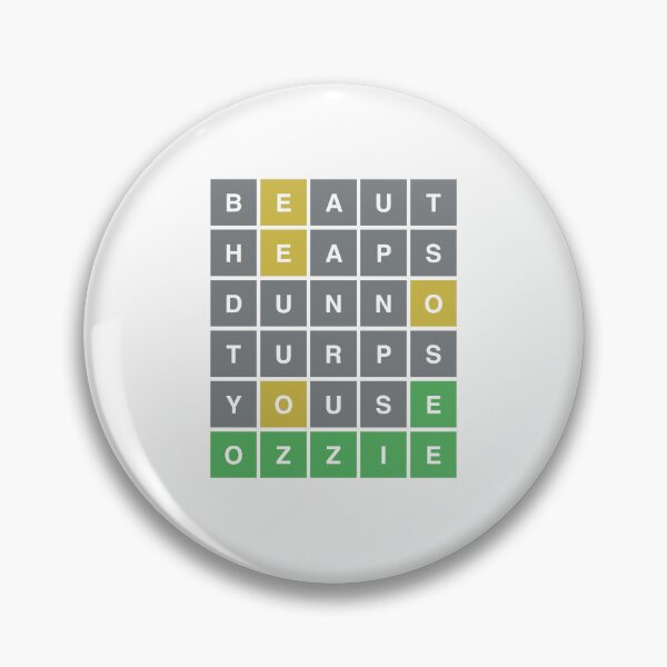 Item preview, OZZIE Beaut Heaps Dunno Turps Youse Wordle: Australian Slang Fun designed and sold by Wendy Eriksson.