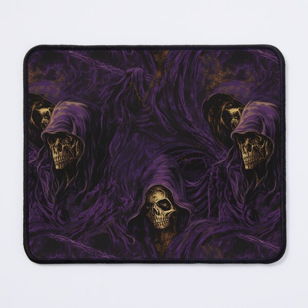 Item preview, Purple Gothic Grim Reaper Halloween Pattern designed and sold by Sturdust.