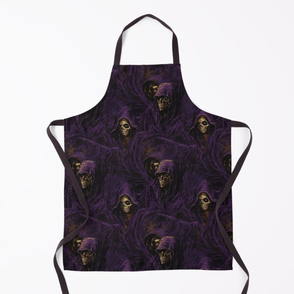Item preview, Purple Gothic Grim Reaper Halloween Pattern designed and sold by Sturdust.