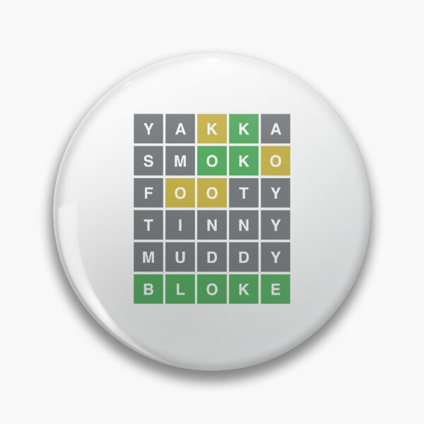 Item preview, BLOKE Yakka Smoko Footy Tinny Muddy Wordle: Australian Slang Fun designed and sold by Wendy Eriksson.