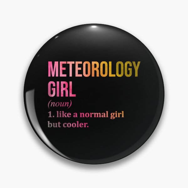Item preview, Meteorology Girl Definition in Watercolor designed and sold by XCIV.