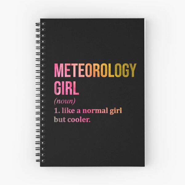 Item preview, Meteorology Girl Definition in Watercolor designed and sold by XCIV.