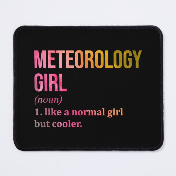 Item preview, Meteorology Girl Definition in Watercolor designed and sold by XCIV.