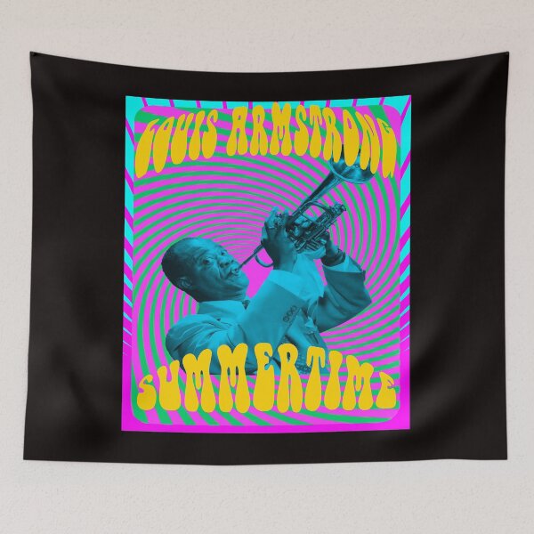 Item preview, Louis Armstrong Summer Time designed and sold by Sylvanny.
