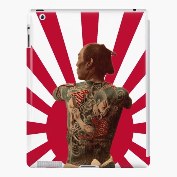 Tattooed Samurai Rising Sun iPad Snap Case