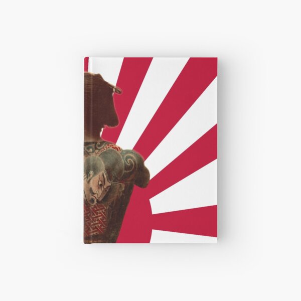 Tattooed Samurai Rising Sun Hardcover Journal