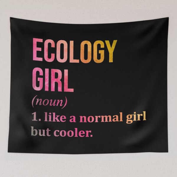 Item preview, Ecology Girl Definition in Watercolor designed and sold by XCIV.
