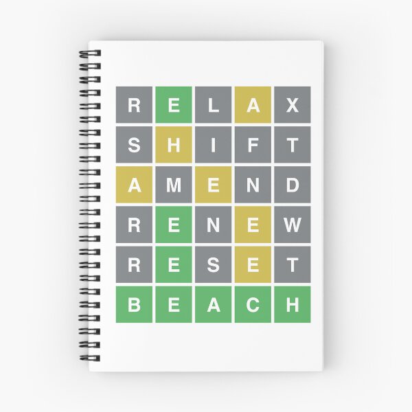 Item preview, BEACH Wordle Relax Shift Amend Renew Reset designed and sold by Wendy Eriksson.