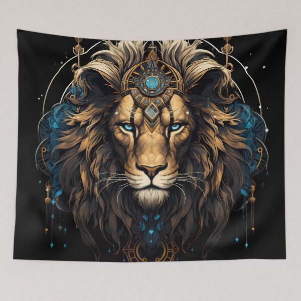 Item preview, "Sketch of a Majestic Lion" designed and sold by Art-Vortex-fr.
