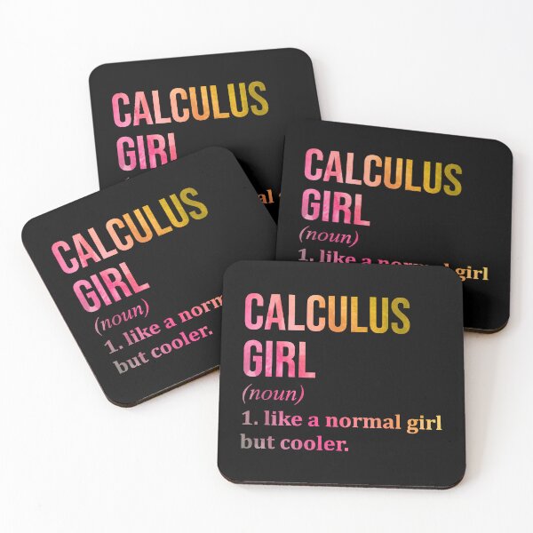 Item preview, Calculus Girl Definition in Watercolor designed and sold by XCIV.