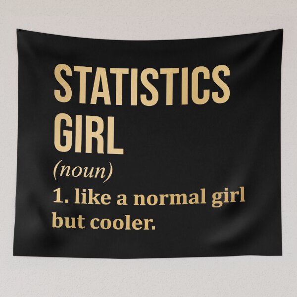 Item preview, Statistics Girl Definition in Gold designed and sold by XCIV.