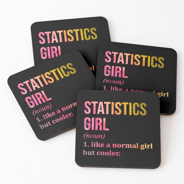 Item preview, Statistics Girl Definition in Watercolor designed and sold by XCIV.