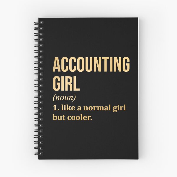 Item preview, Accounting Girl Definition in Gold designed and sold by XCIV.