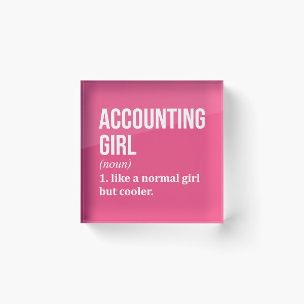 Item preview, Accounting Girl Definition for Women designed and sold by XCIV.
