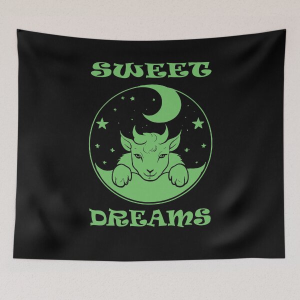 Item preview, Sweet Dreams Baby Goat - Verde 1 designed and sold by Soulemotion.