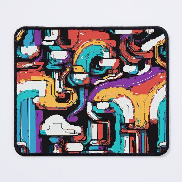 Item preview, Colorwave Rhapsody - Repeating Vivid Hues designed and sold by ArtShedUK.