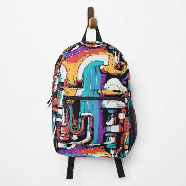 Item preview, Colorwave Rhapsody - Repeating Vivid Hues designed and sold by ArtShedUK.
