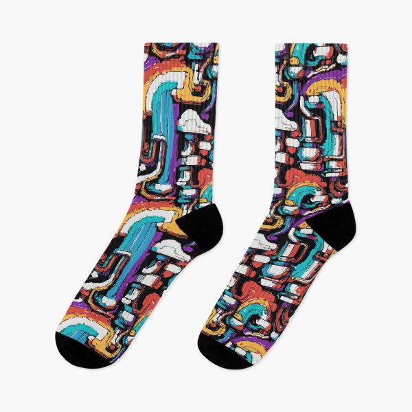 Item preview, Colorwave Rhapsody - Repeating Vivid Hues designed and sold by ArtShedUK.