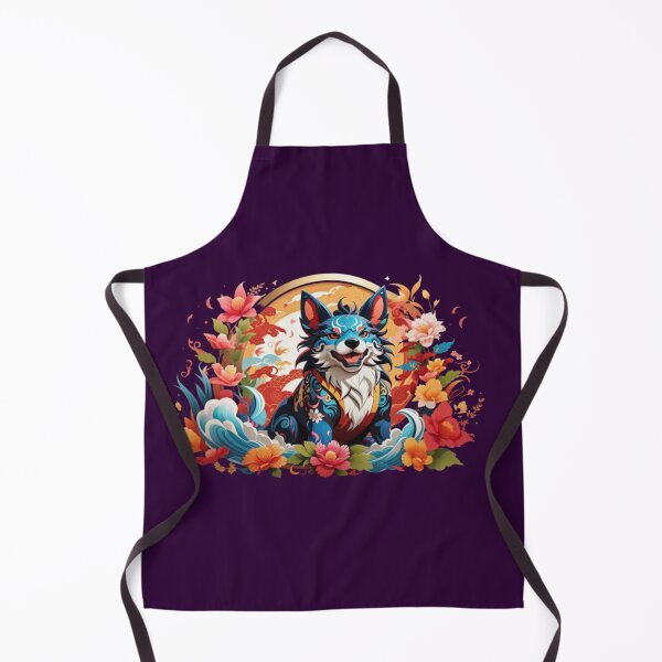 Item preview, Majestic great Sushi dog in digital painting style. designed and sold by BGRS.