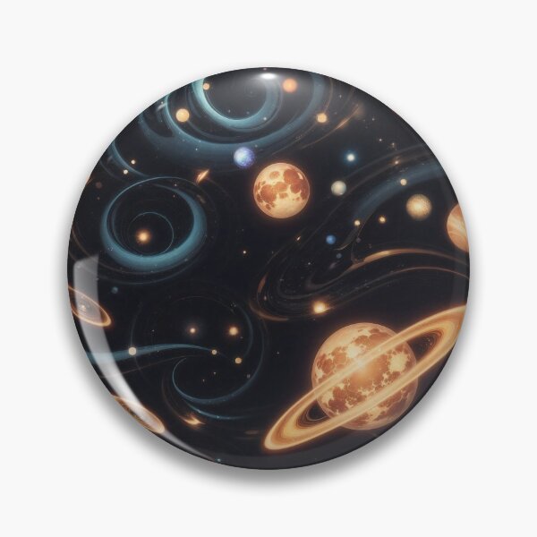 Item preview, Night Sky with Stars and Planets designed and sold by pattern-atelier.