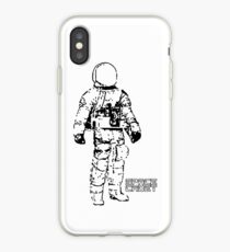 Minimalist Space Suit iPhone Case