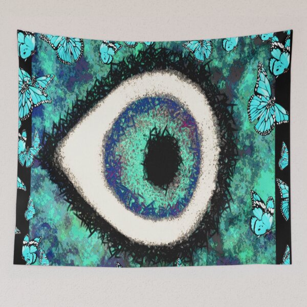 Item preview, Eye & Butterflies designed and sold by IKIosifelli.