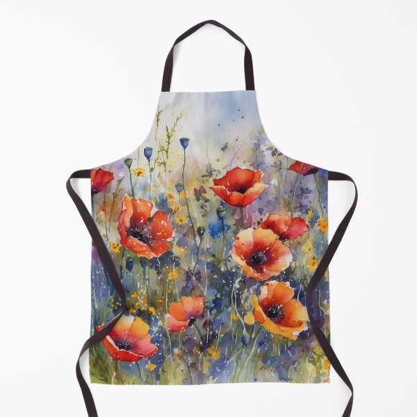 Item preview, Watercolor Poppies designed and sold by RestingLioness.