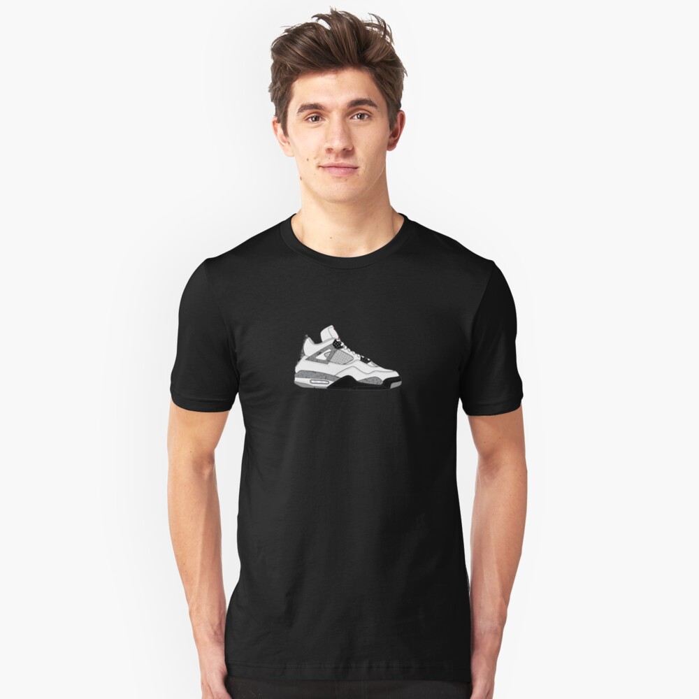 white cement 4 t shirt