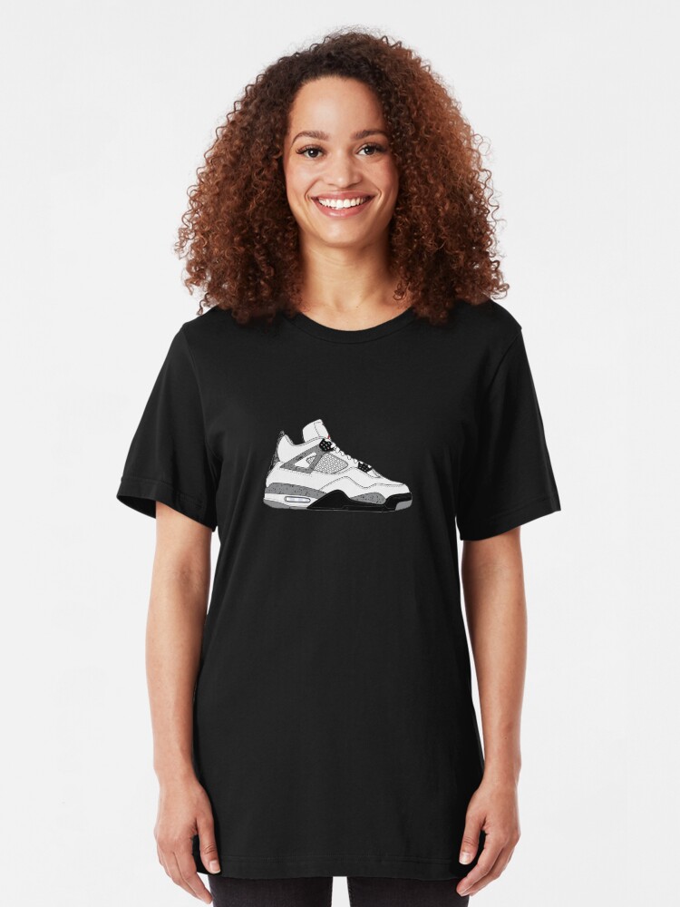 white cement 4 t shirt