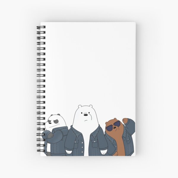 We bare Bears Cuaderno de espiral