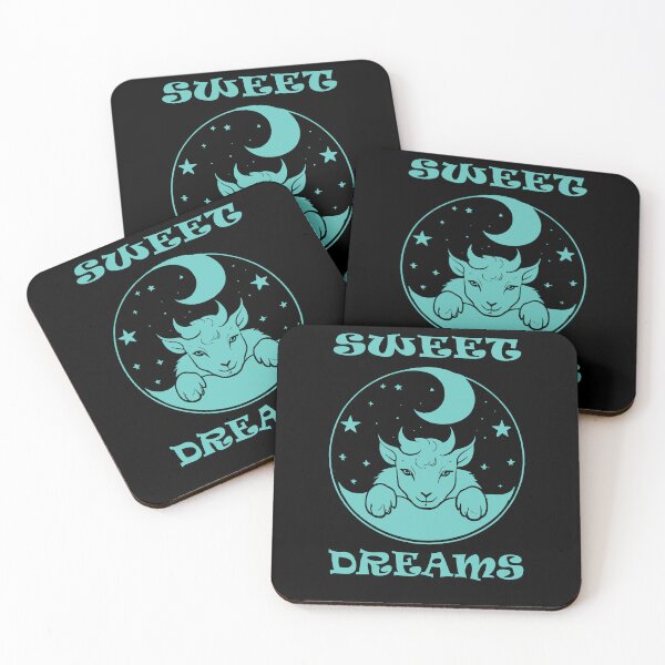 Item preview, Sweet Dreams Baby Goat - Turquoise designed and sold by Soulemotion.