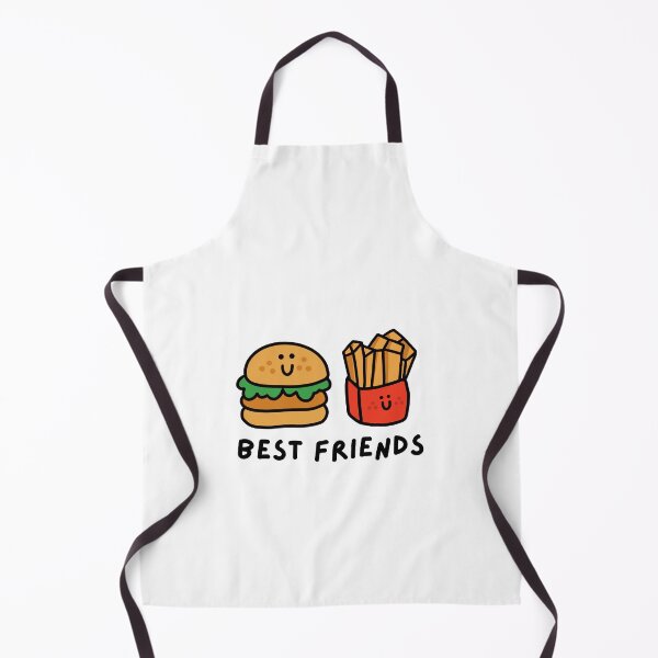Item preview, Best Friends - Hamburger and French Fries (with words)  designed and sold by sleepycharis.
