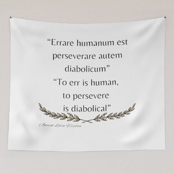 Item preview, Latin Wisdom designed and sold by RomanWisdom.