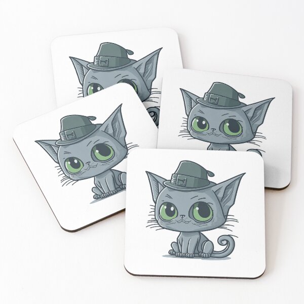 Item preview, Whimsical Wizard Cat - Magical Feline Art designed and sold by hudaG.
