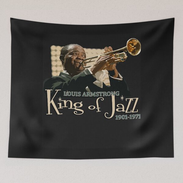 Item preview, Louis Armstrong King Of Jazz 1901-1971 designed and sold by Sylvanny.