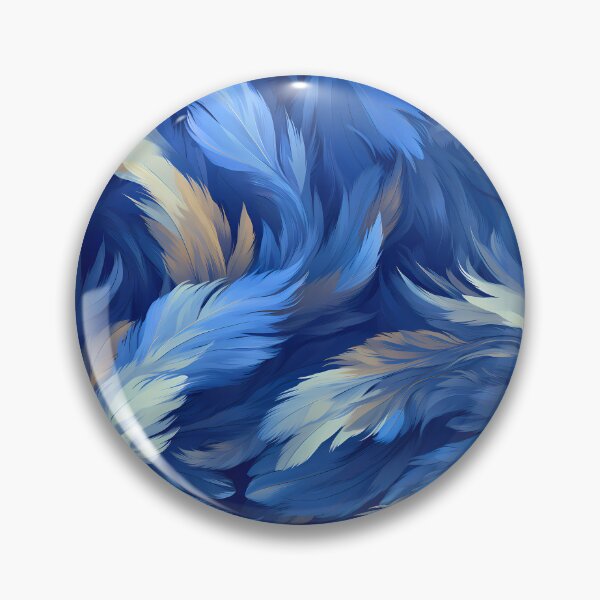 Artikelvorschau, Blaue Feder-Eleganz entworfen und verkauft von Faellery.